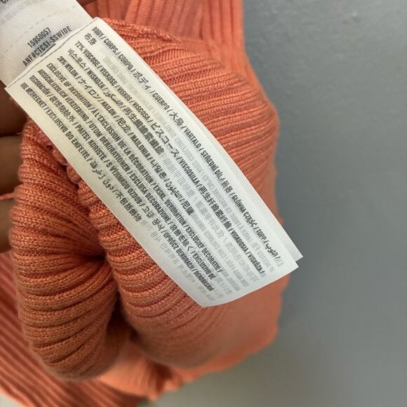 ABERCROMBIE & FITCH Ribbed Polo Dress Golf Tenniscore Preppy Sweater Dress sz M - Picture 11 of 15